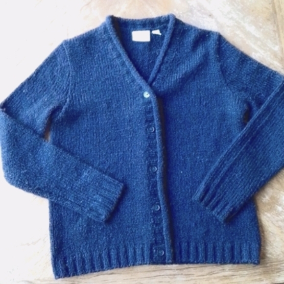 Black Sonoma Button Down Knit Cardigan!!! - Picture 1 of 6